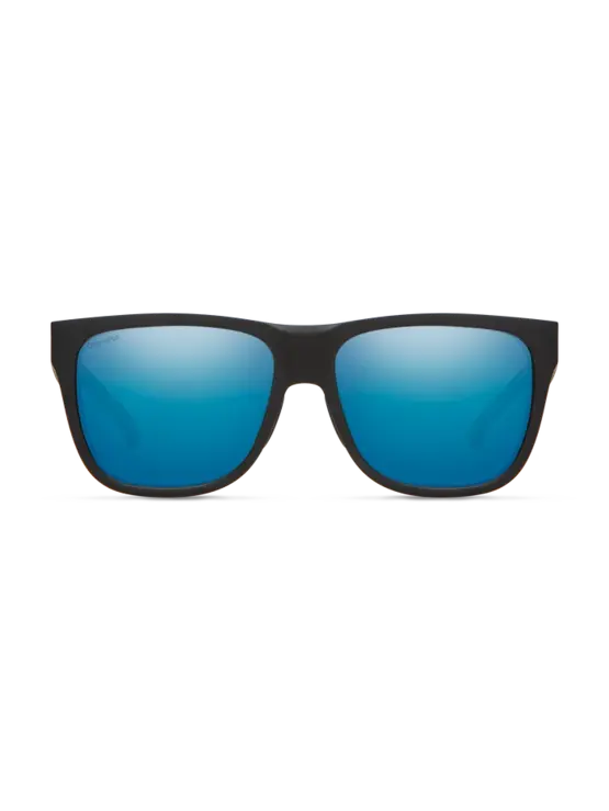SMITH Lowdown XL 2 Matte Black | ChromaPop Polarized Blue Mirror