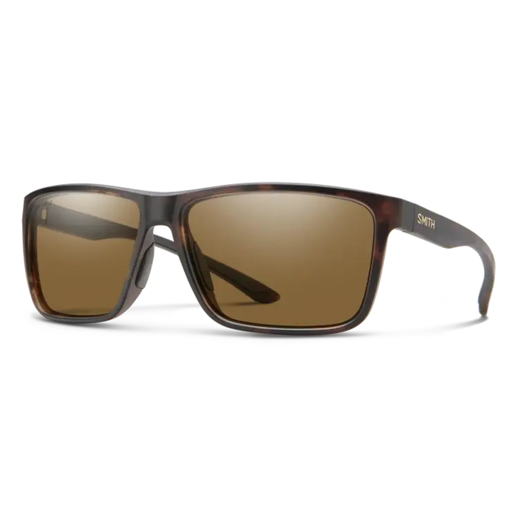 SMITH RIPTIDE MATTE TORTOISE / BRWN CHROMAPOP POLARIZED LENS