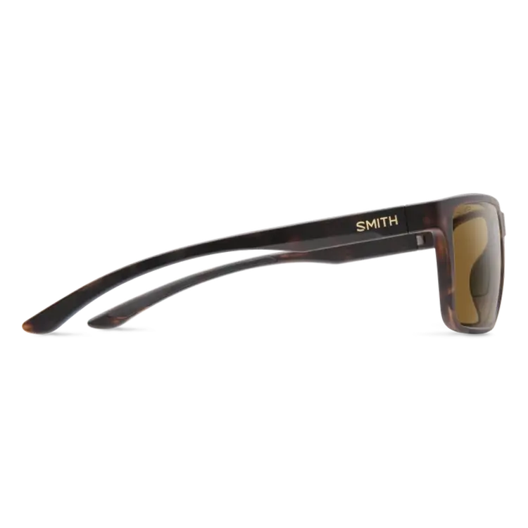 SMITH RIPTIDE MATTE TORTOISE / BRWN CHROMAPOP POLARIZED LENS