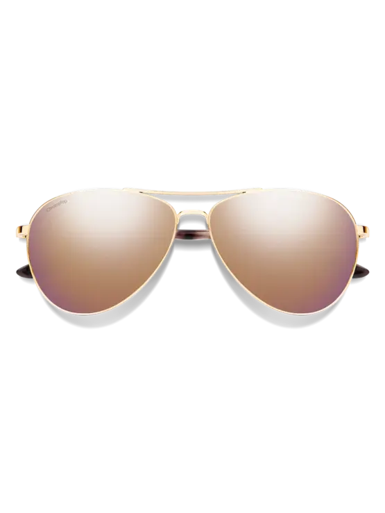 SMITH Langley 2 Rose Gold | ChromaPop Polarized Rose Gold Mirror