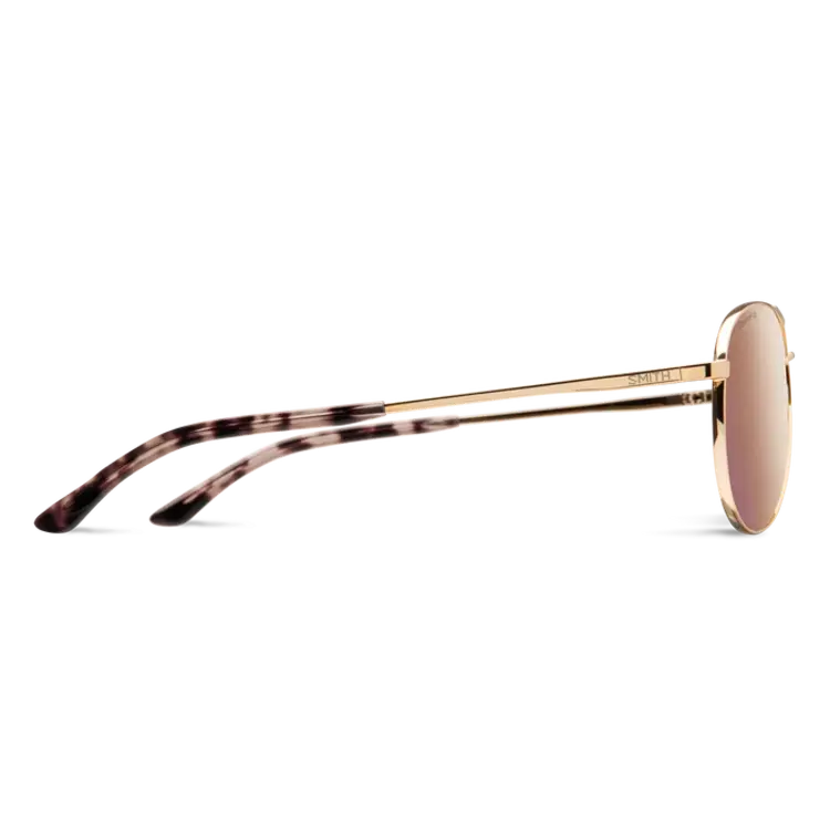 SMITH SMITH LANGLEY 2 ROSE GOLD CHROMAPOP POLARIZED ROSE LENS