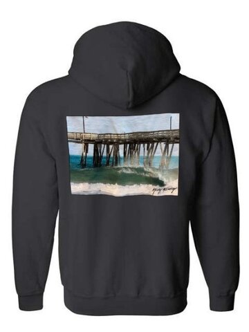WHALEBONE LOGO Mickey's Pier Zip Up Hoodie