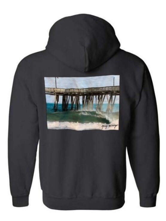 WHALEBONE LOGO Mickey's Pier Zip Up Hoodie