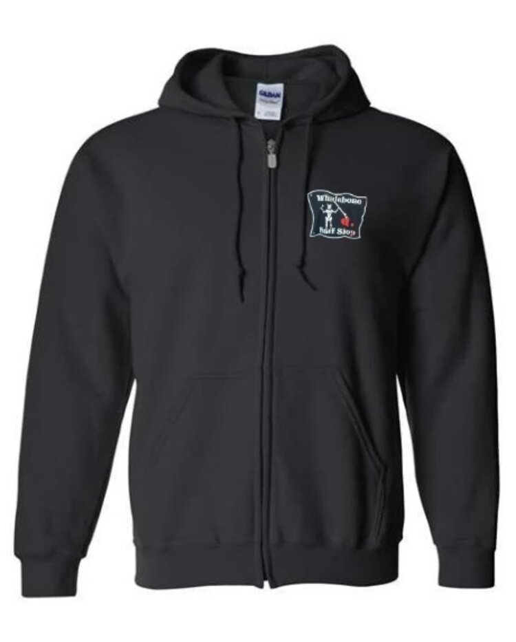 WHALEBONE LOGO BLACKBEARD GLOW ZIP-UP HOODIE