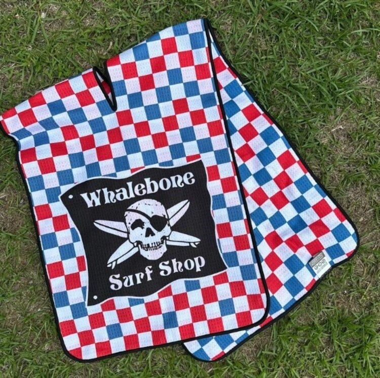 LEUS LEUS X WHALEBONE GOLF TOWEL