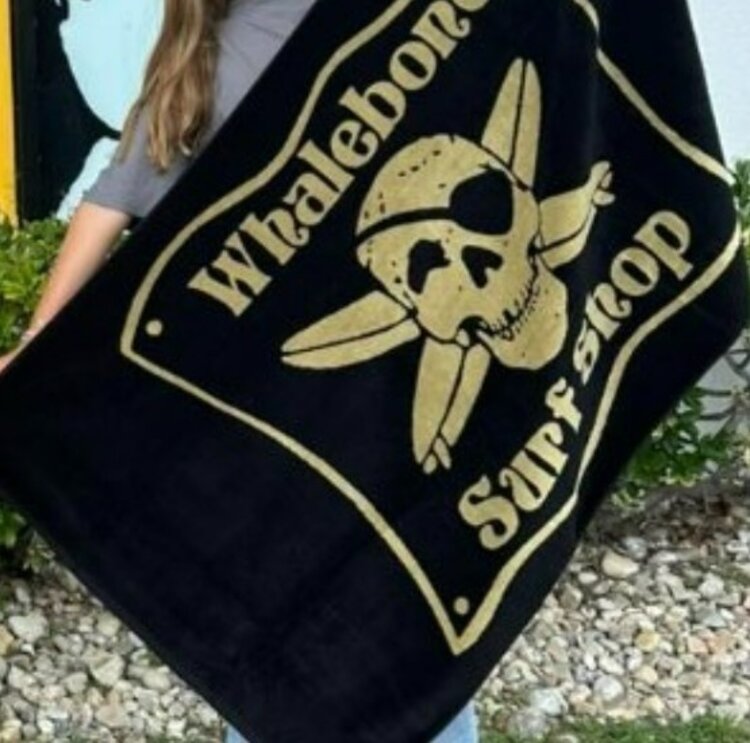 WHALEBONE FLAG DOUBLE WOVEN TOWEL (34x60)