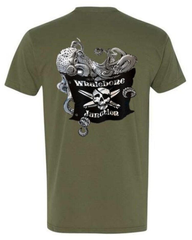 WHALEBONE LOGO OCTOPUS FLAG SHORT SLEEVE TEE