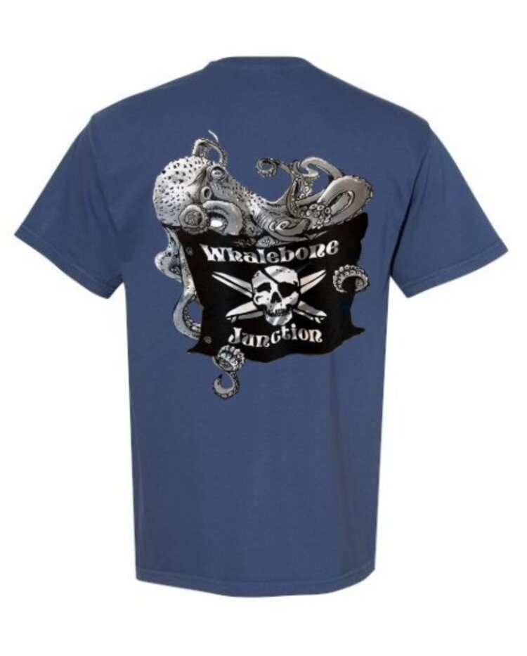 WHALEBONE LOGO OCTOPUS FLAG SHORT SLEEVE TEE