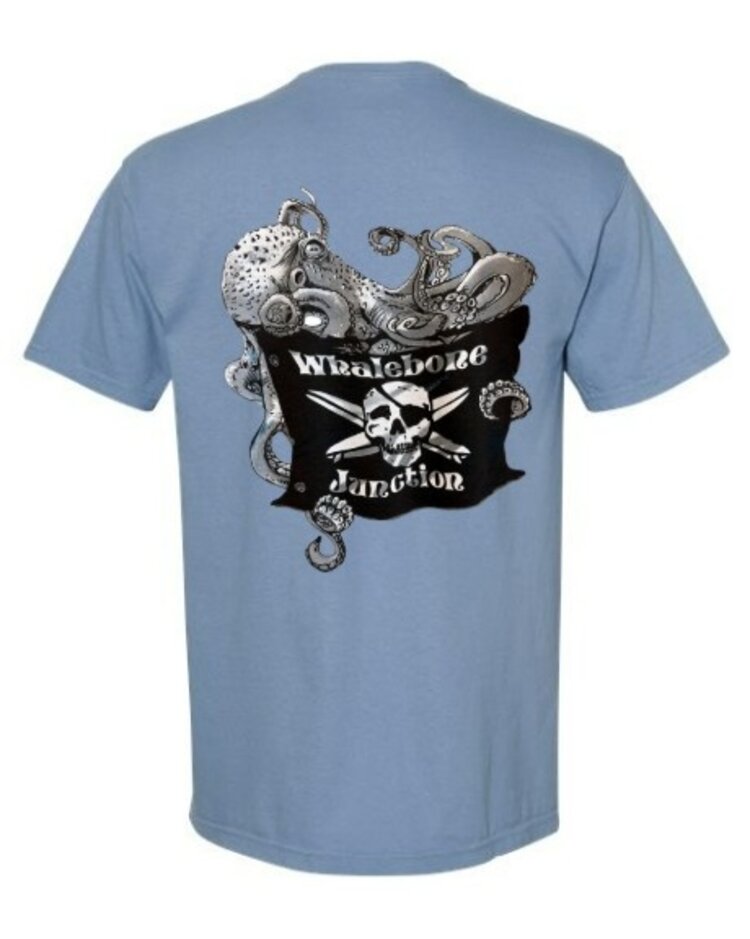 WHALEBONE LOGO OCTOPUS FLAG SHORT SLEEVE TEE