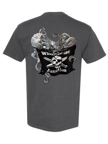 WHALEBONE LOGO Octopus Flag Short Sleeve Tee