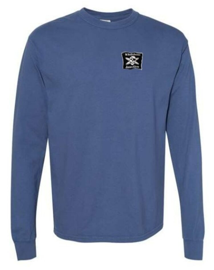 WHALEBONE LOGO OCTOPUS FLAG LONG SLEEVE TEE