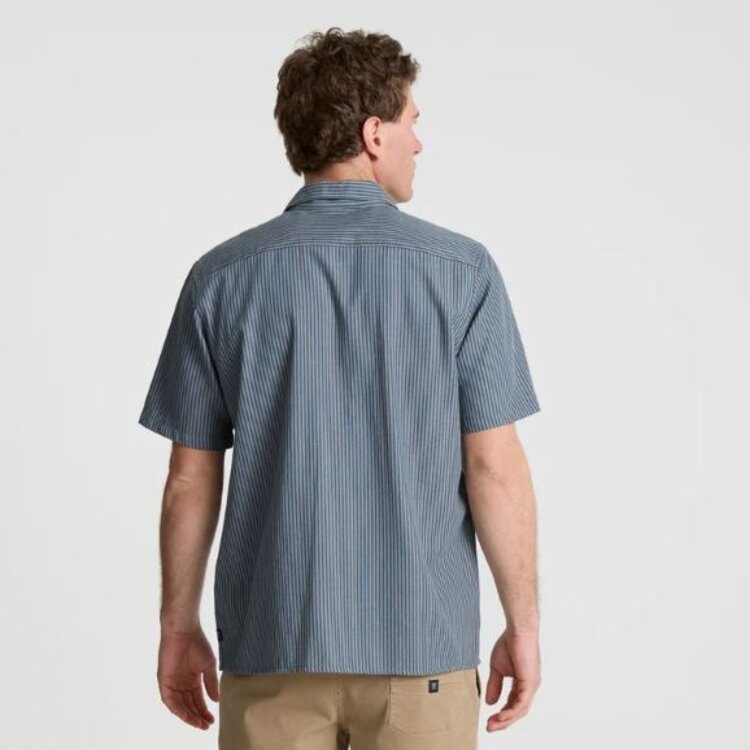 ROARK BURNT SHORT SLEEVE BUTTON UP SHIRT