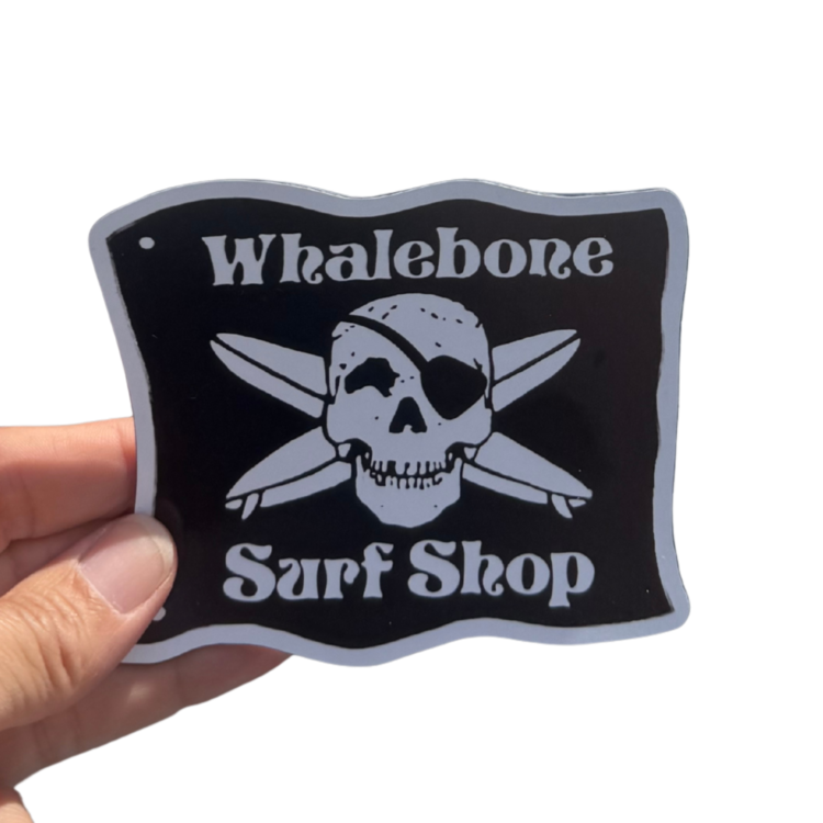 WHALEBONE LOGO WHALEBONE FLAG 4" x 3.26" MAGNET