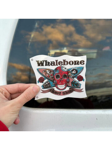 WHALEBONE LOGO Day of the Dead Sticker