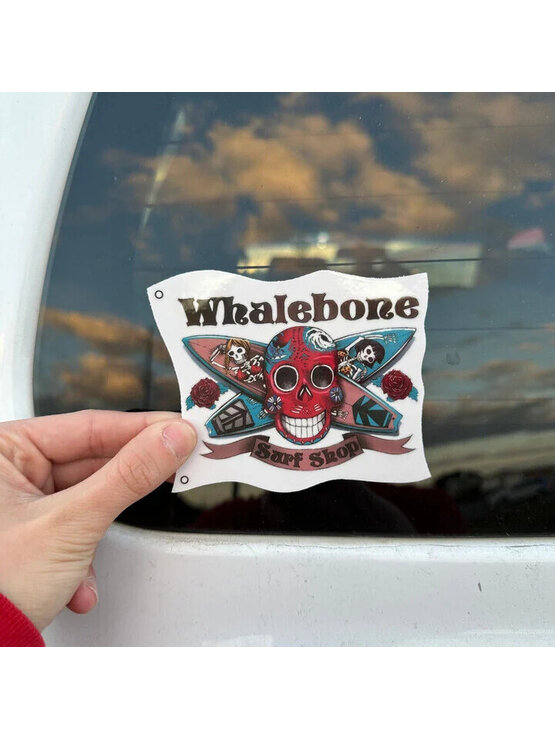 WHALEBONE LOGO Day of the Dead Sticker