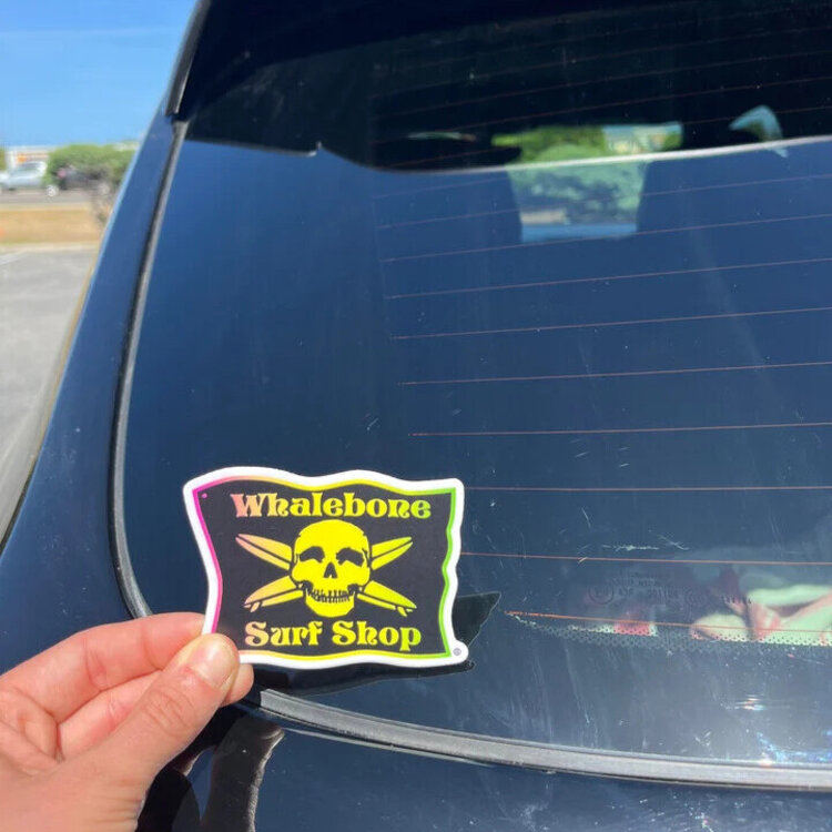 WHALEBONE LOGO GRADIENT FLAG STICKER