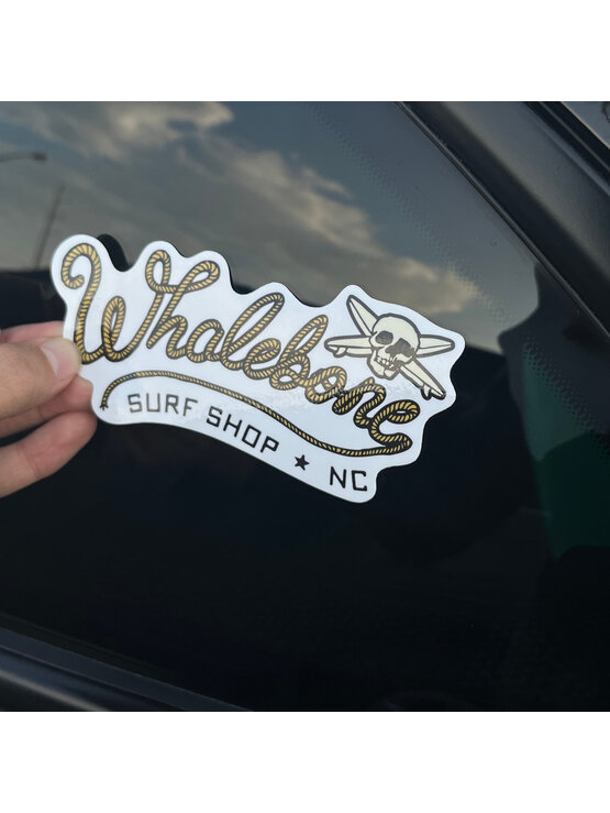 WHALEBONE LOGO Wranglin' Logo Sticker