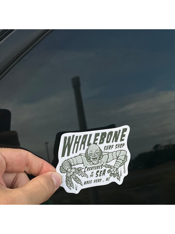 WHALEBONE LOGO Creatures of the Sea Sticker