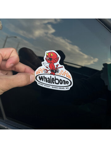 WHALEBONE LOGO Lil' Devil Logo Sticker