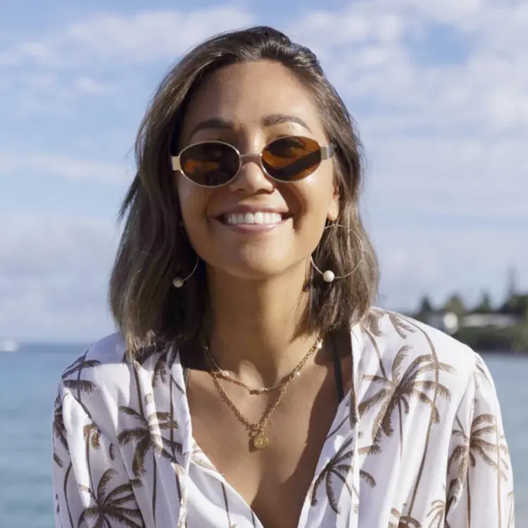 CARVE EYEWEAR POLLY GOLD FRAME GREY LENS