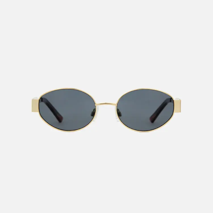CARVE EYEWEAR POLLY GOLD FRAME GREY LENS