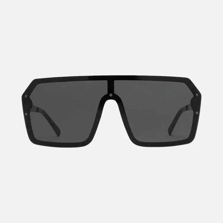 CARVE EYEWEAR TULUM GLOSS BLACK FRAME WITH GREY LENS
