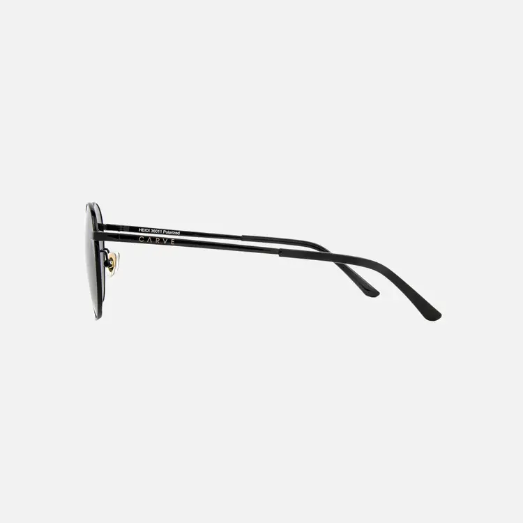 CARVE EYEWEAR HEIDI BLACK SMOKE POLARIZED LENS