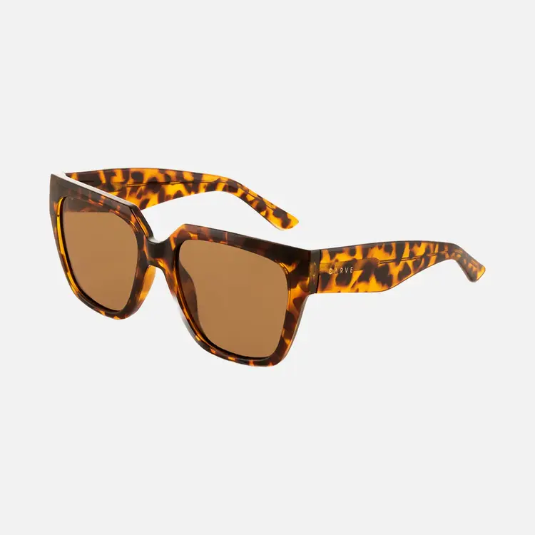 CARVE EYEWEAR BROOKLYN GLOSS TORT/BROWNN POLARIZED LENS
