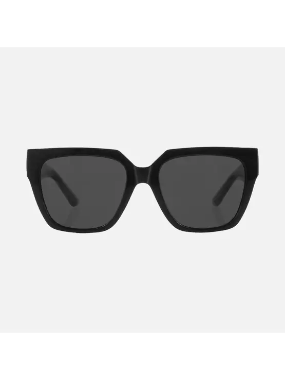 CARVE EYEWEAR Brooklyn Gloss Black Dark Grey Polarized Lens