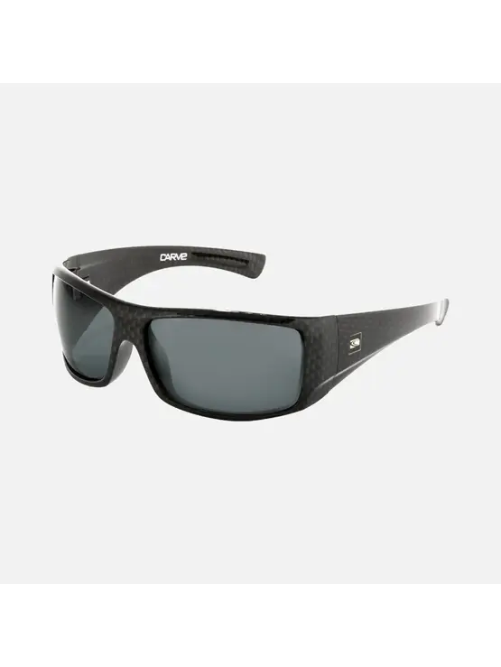 CARVE EYEWEAR Wolfpak Gloss Carbon Frame Black Polarized Lens