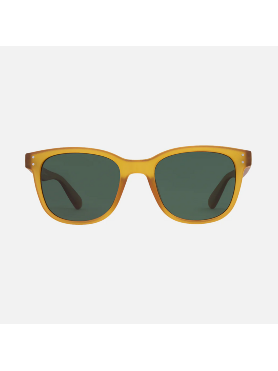 CARVE EYEWEAR Homeland Matte Honey Frame Green Injected Polarized Lens