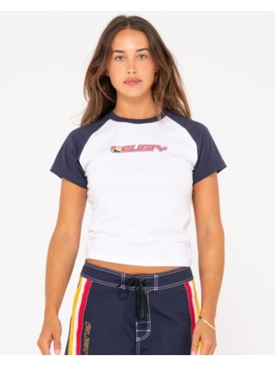 Archived Raglan Short Sleeve Skimmer Tee