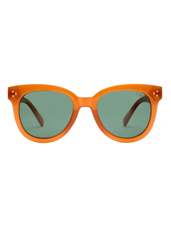 I-SEA Cleo - Maple/Green Polarized Lens