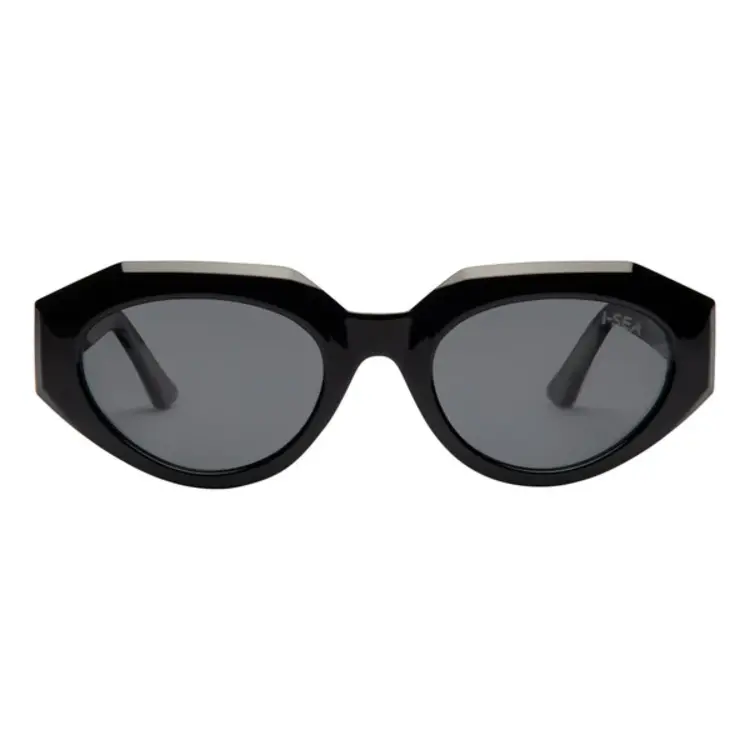 I-SEA HANNA CAVIAR / SMOKE POLARIZED LENS