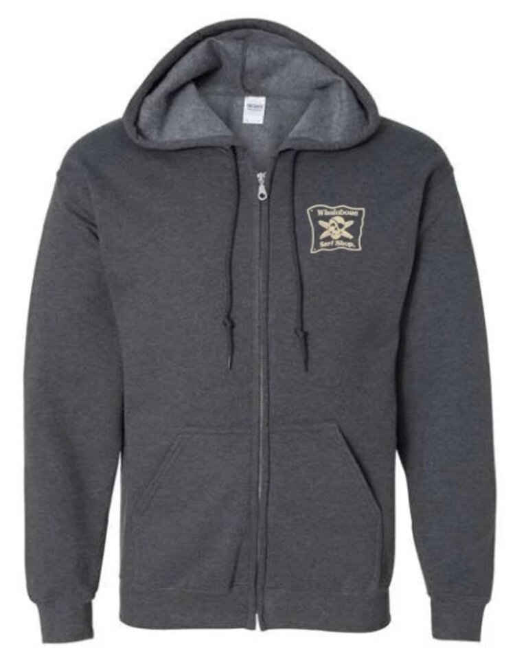 WHALEBONE LOGO MULTICAMO HEAVYWEIGHT ZIP UP