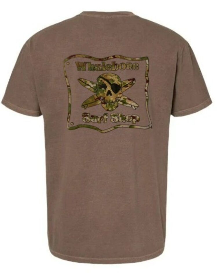 WHALEBONE LOGO MULTICAMO SHORT SLEEVE TEE