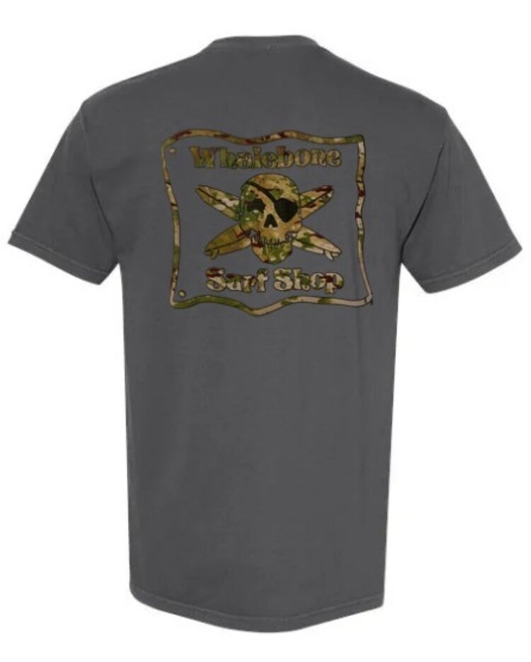 WHALEBONE LOGO MULTICAMO SHORT SLEEVE TEE