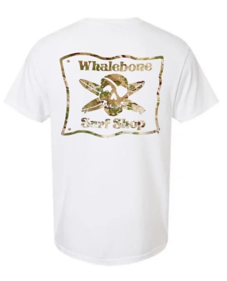 WHALEBONE LOGO MULTICAMO SHORT SLEEVE TEE