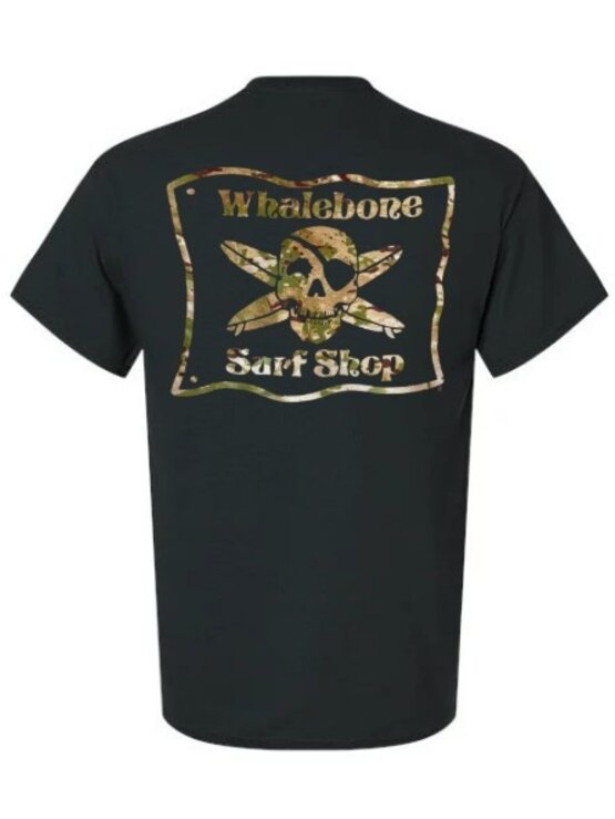 WHALEBONE LOGO Multicamo Short Sleeve Tee