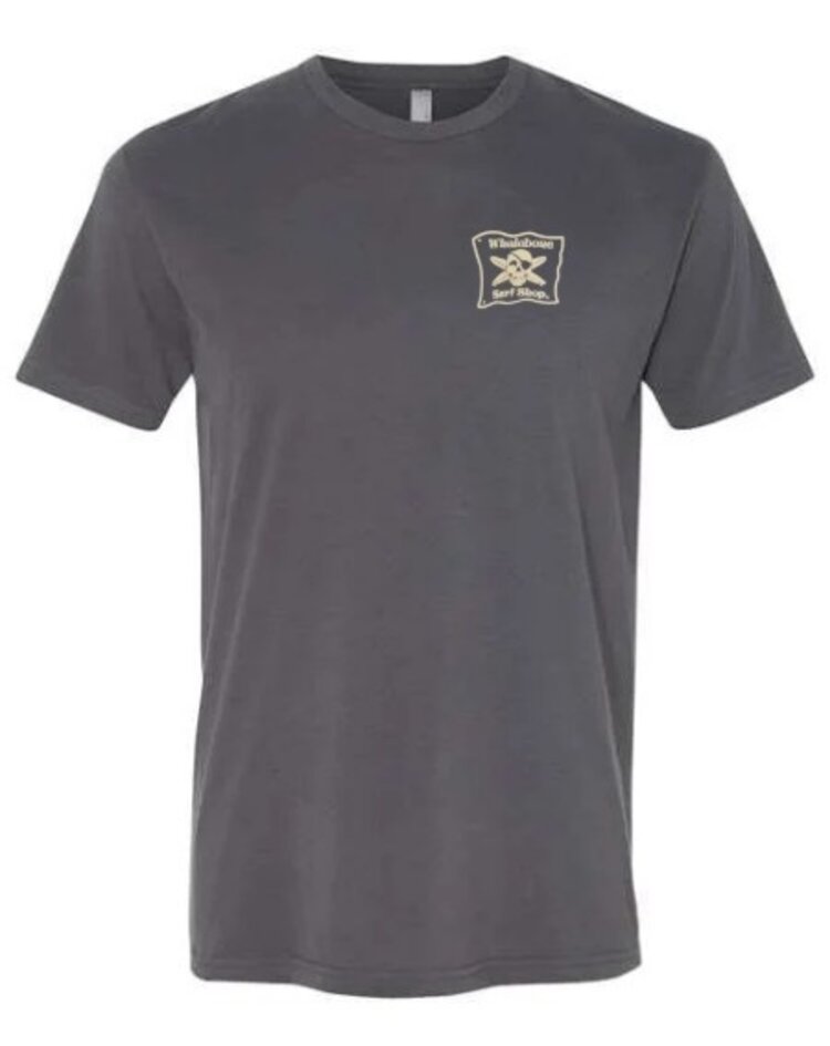 WHALEBONE LOGO MULTICAMO SUEDED SHORT SLEEVE TEE