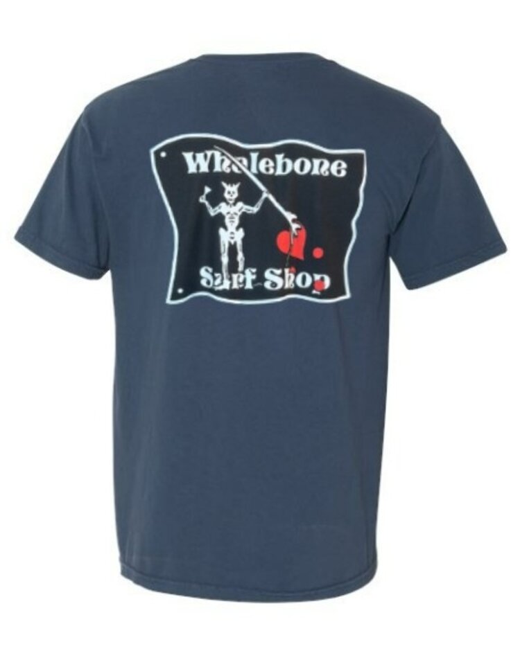 WHALEBONE LOGO BLACKBEARD GLOW  SHORT SLEEVE TEE