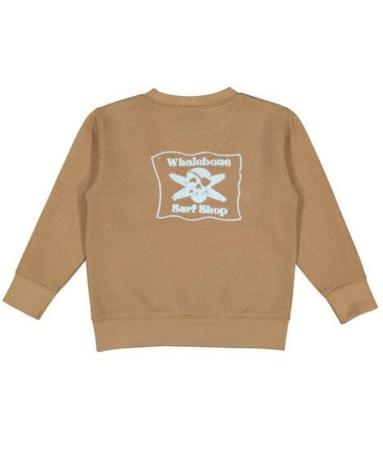 WHALEBONE LOGO OG GLOW TODDLER CREWNECK
