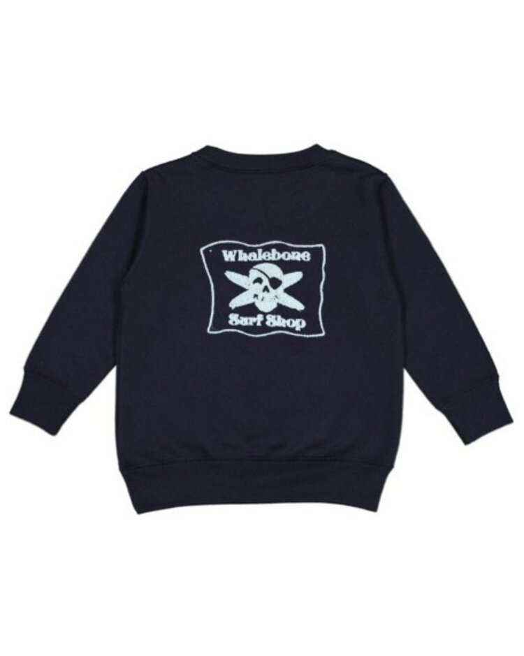 WHALEBONE LOGO OG GLOW TODDLER CREWNECK