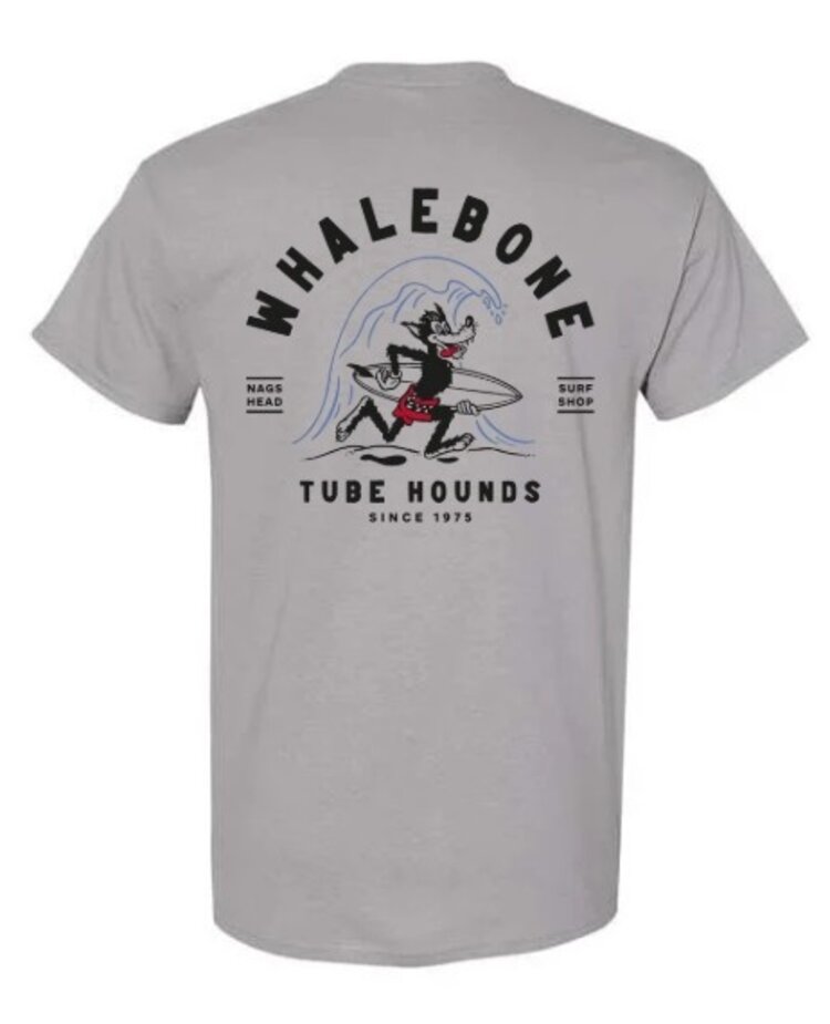 WHALEBONE LOGO TUBE HOUND GILDAN HEAVY 3X-5X SHORT SLEEVE TEE