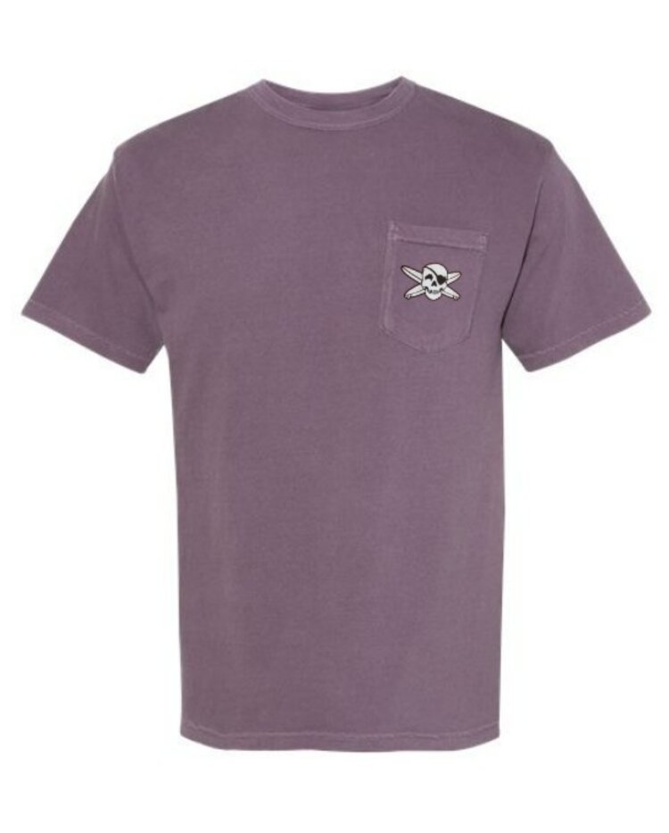 WHALEBONE LOGO RIPPING GARAGE POCKET TEE