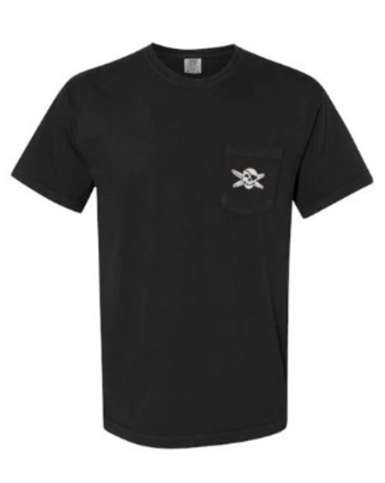 WHALEBONE LOGO RIPPING GARAGE POCKET TEE