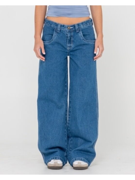 RUSTY USA Flip Mommy Low Rise Tapeless Denim Jean