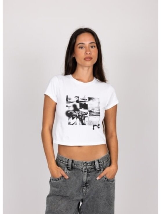 RUSTY USA Greetings Baby Tee