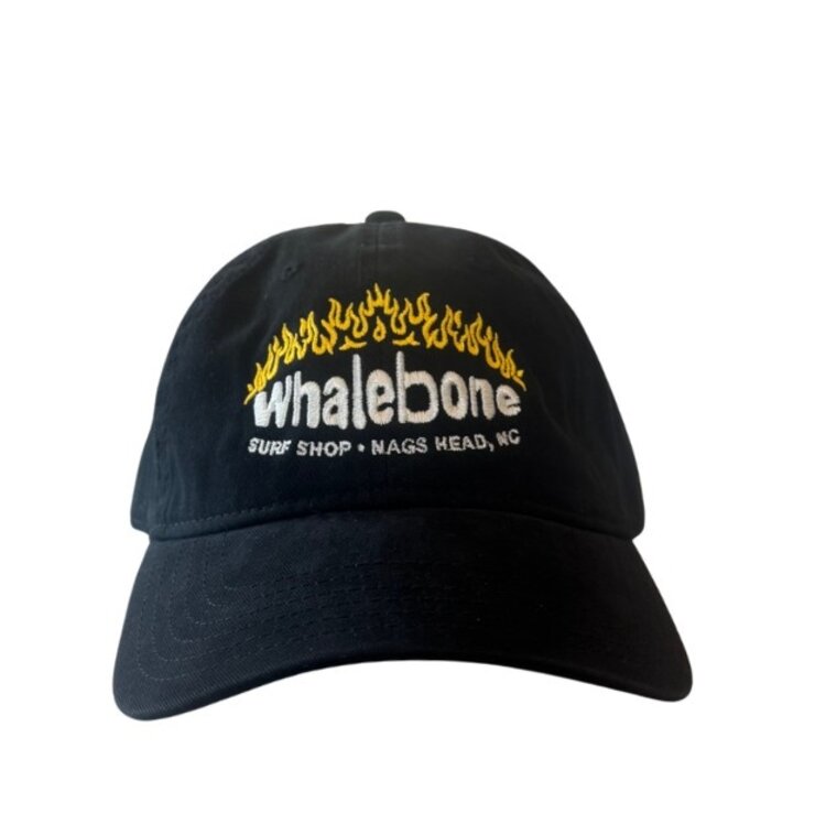 EMBROIDERED FLAME 326 COTTON TWILL DAD HAT