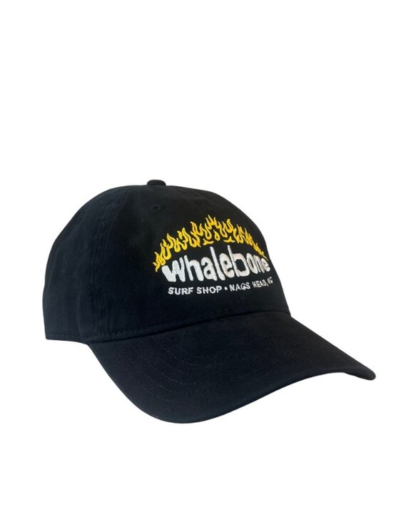 WHALEBONE LOGO Embroidered Flame Dad Hat